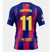 Barcelona Raphinha Belloli #11 Domáci futbalový dres 2025-26 Krátky Rukáv